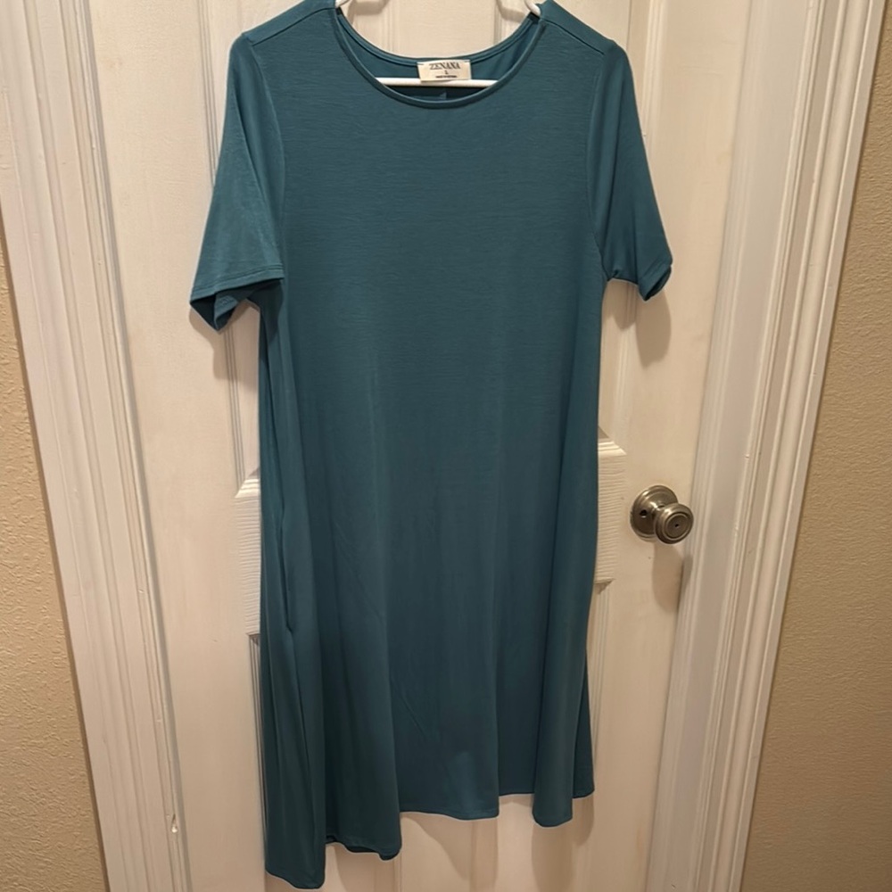 Gibson Teal Women's Dress